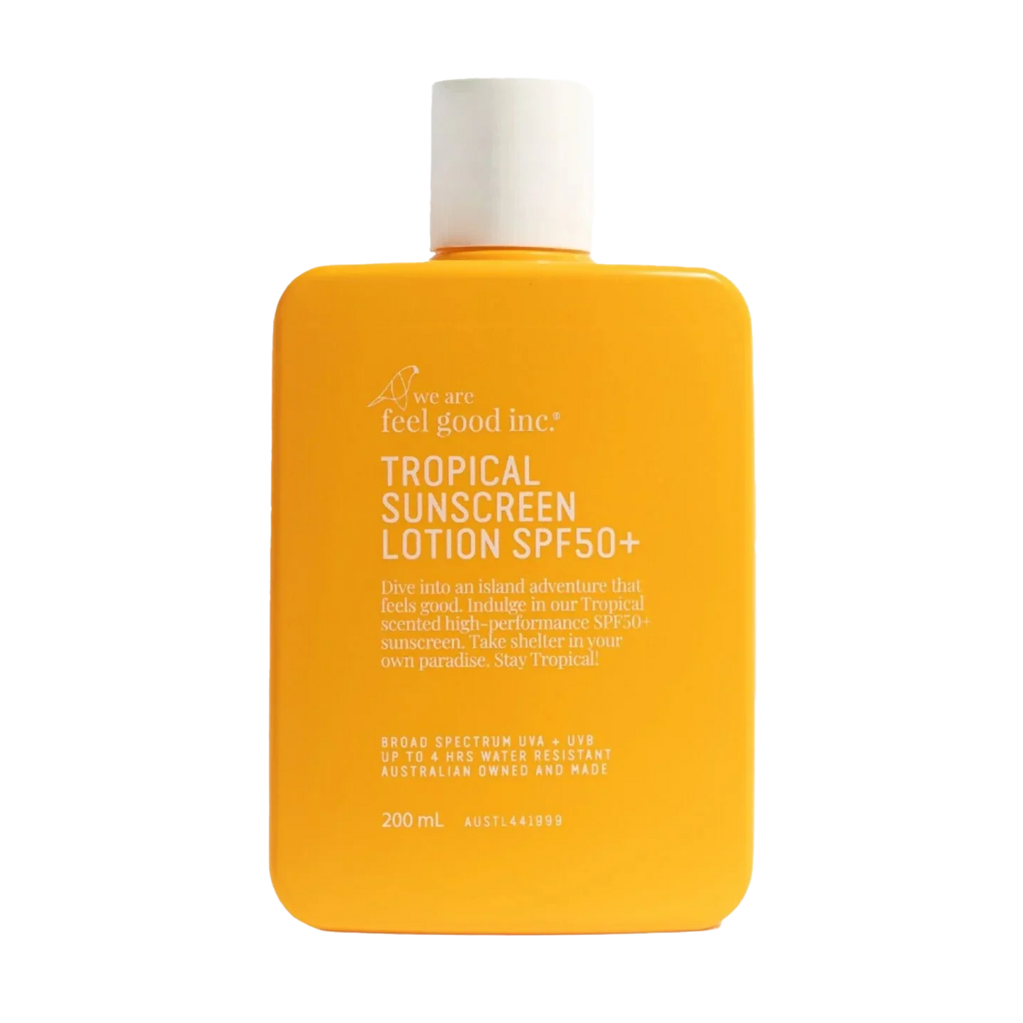 Feel Good sunscreen lotion tropical SPF 50+ 200ml