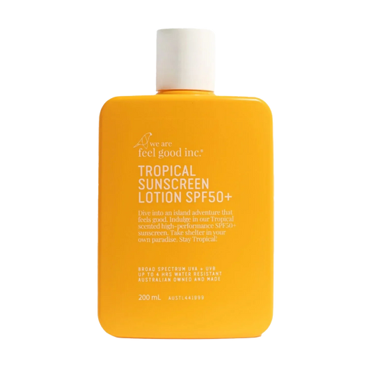 Feel Good sunscreen lotion tropical SPF 50+ 200ml