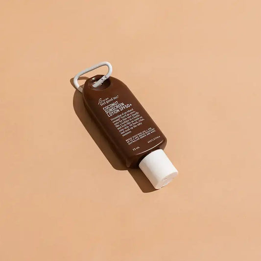Feel Good sunscreen lotion coconut SPF 50+ 75mls