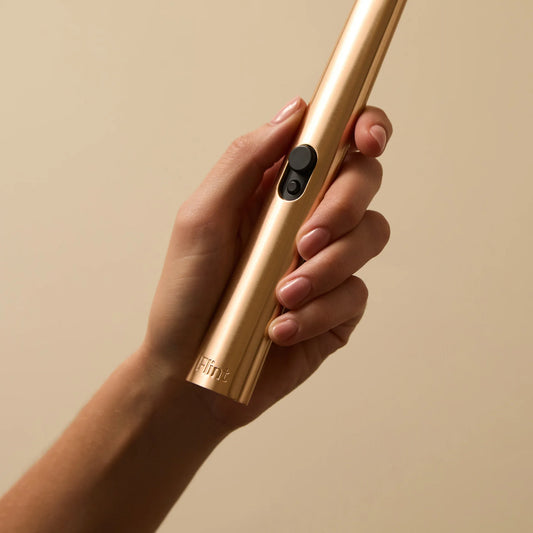 Flint rechargeable lighter gold