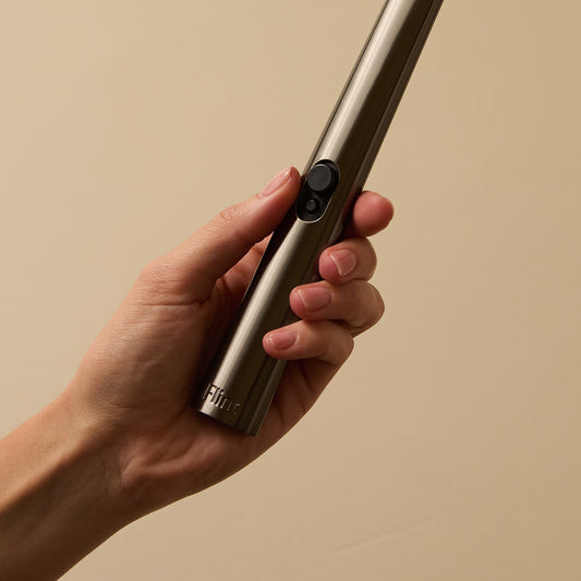 Flint rechargeable lighter gunmetal grey