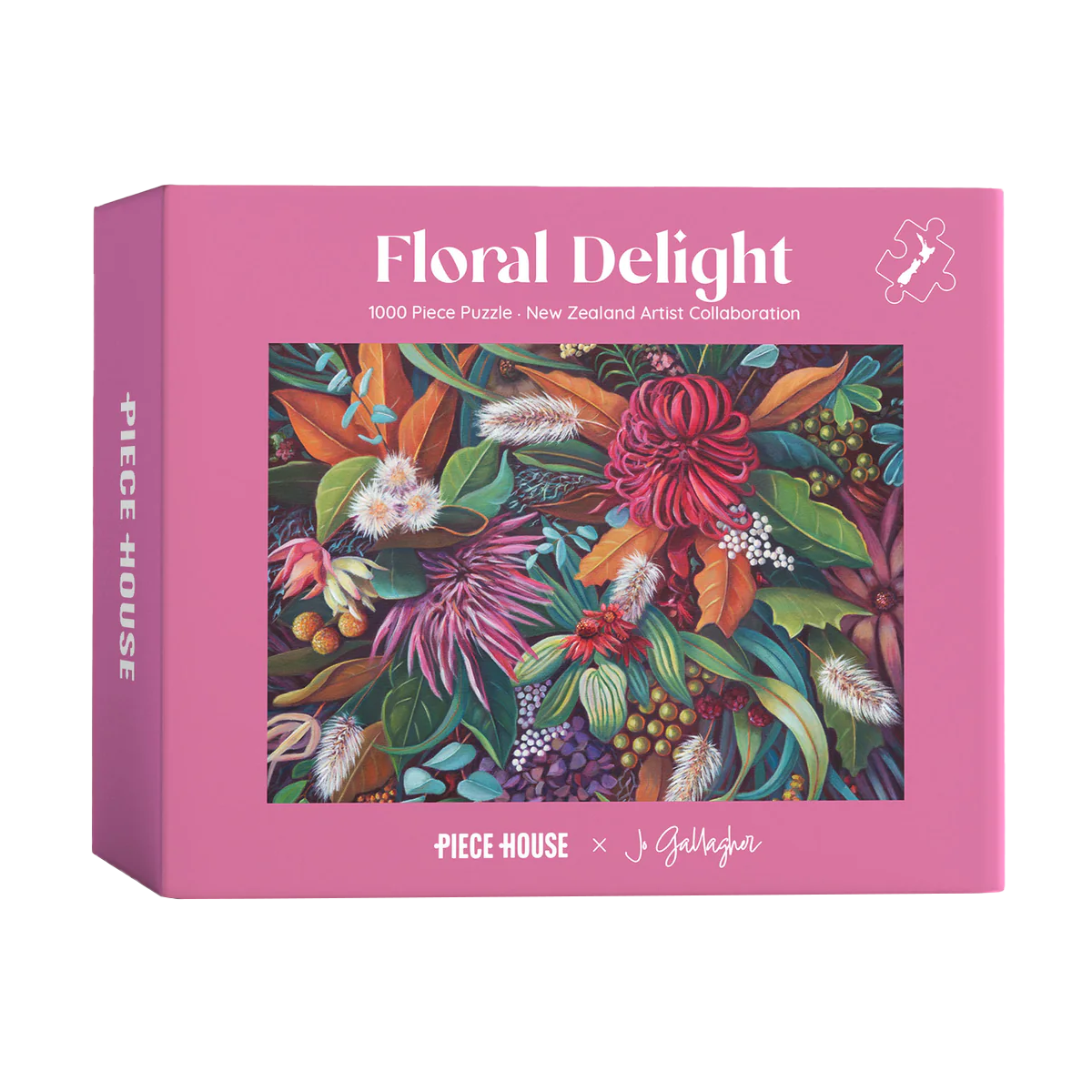 Floral delight 1000-piece jigsaw puzzle