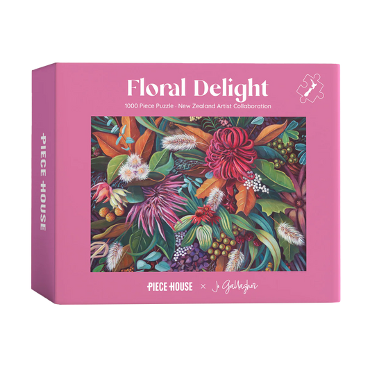 Floral delight 1000-piece jigsaw puzzle