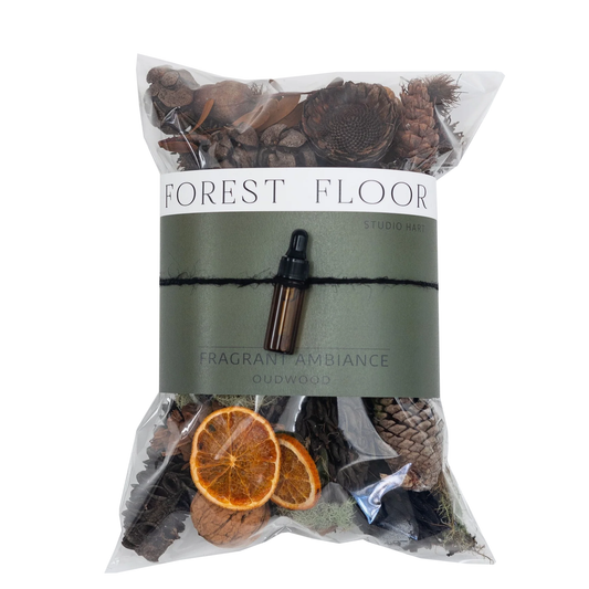 Forest floor potpourri oudwood