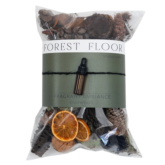 Forest floor potpourri oudwood