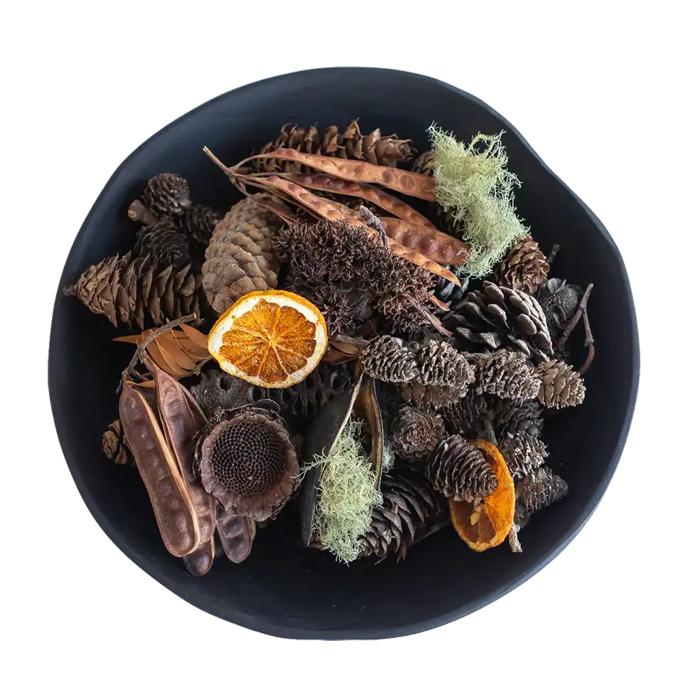 Forest floor potpourri oudwood