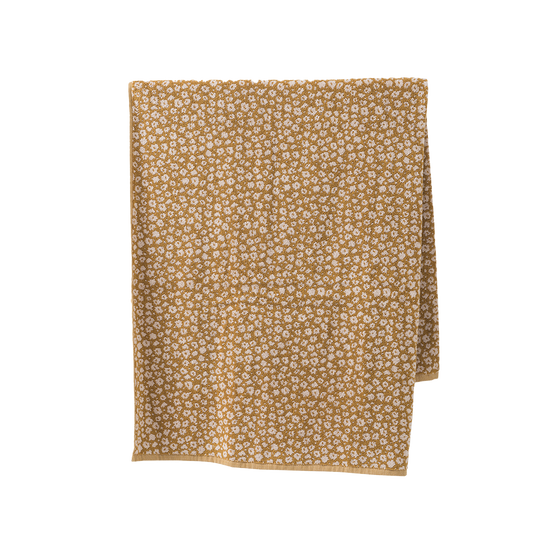Forget me not cotton towel range citron