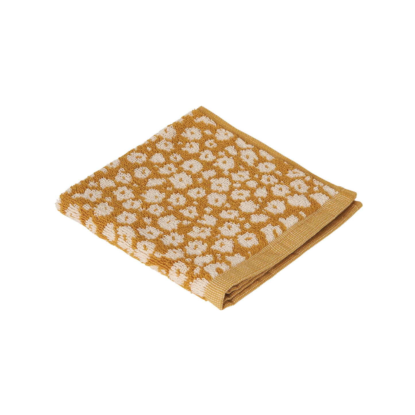 Forget me not cotton towel range citron