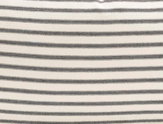 Franklin stripe cushion 60x40cm navy
