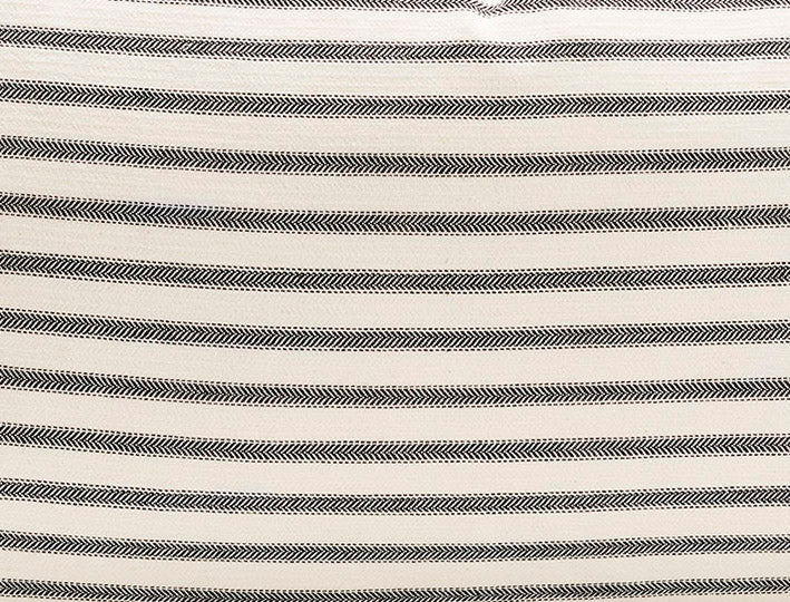 Franklin stripe cushion 60x40cm navy