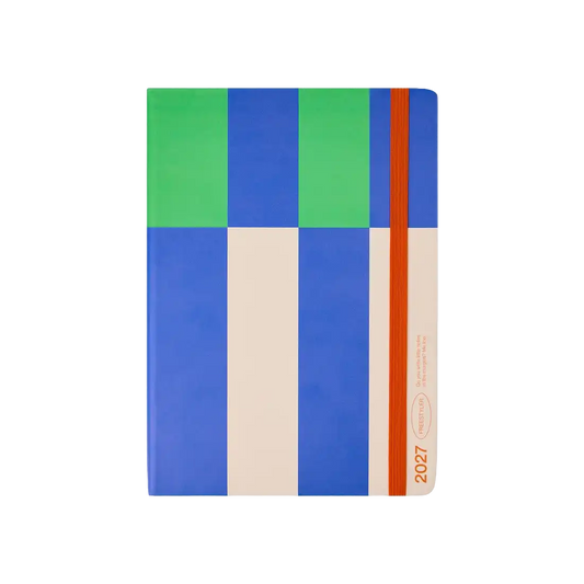 Freestyler 2027 daily diary A5 blue & green