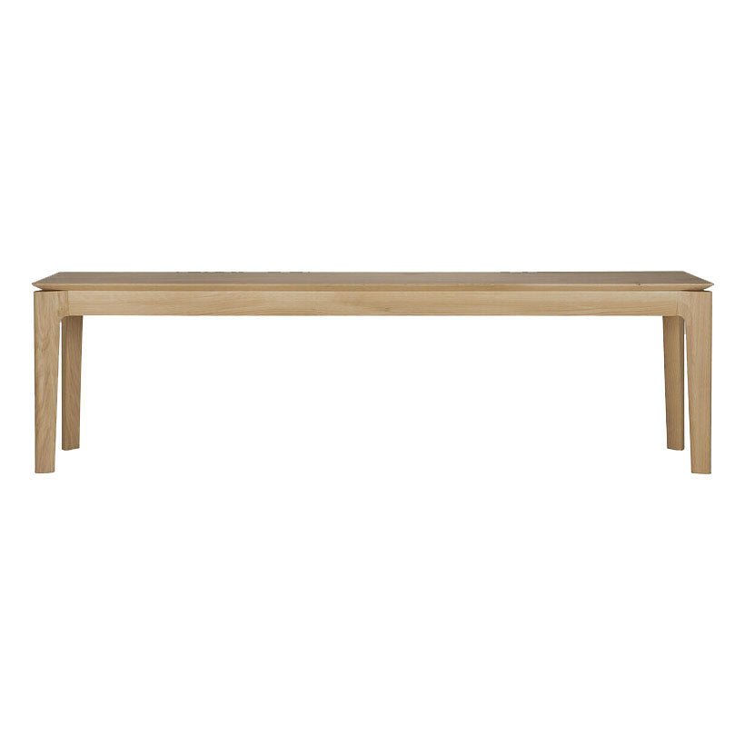 French oak bench seat natural