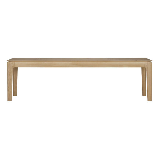 French oak bench seat natural