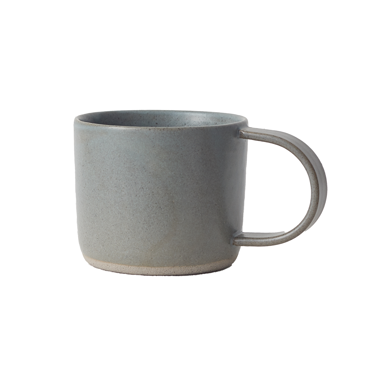 NZ made straight shaped mug sage