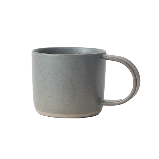NZ made straight shaped mug sage