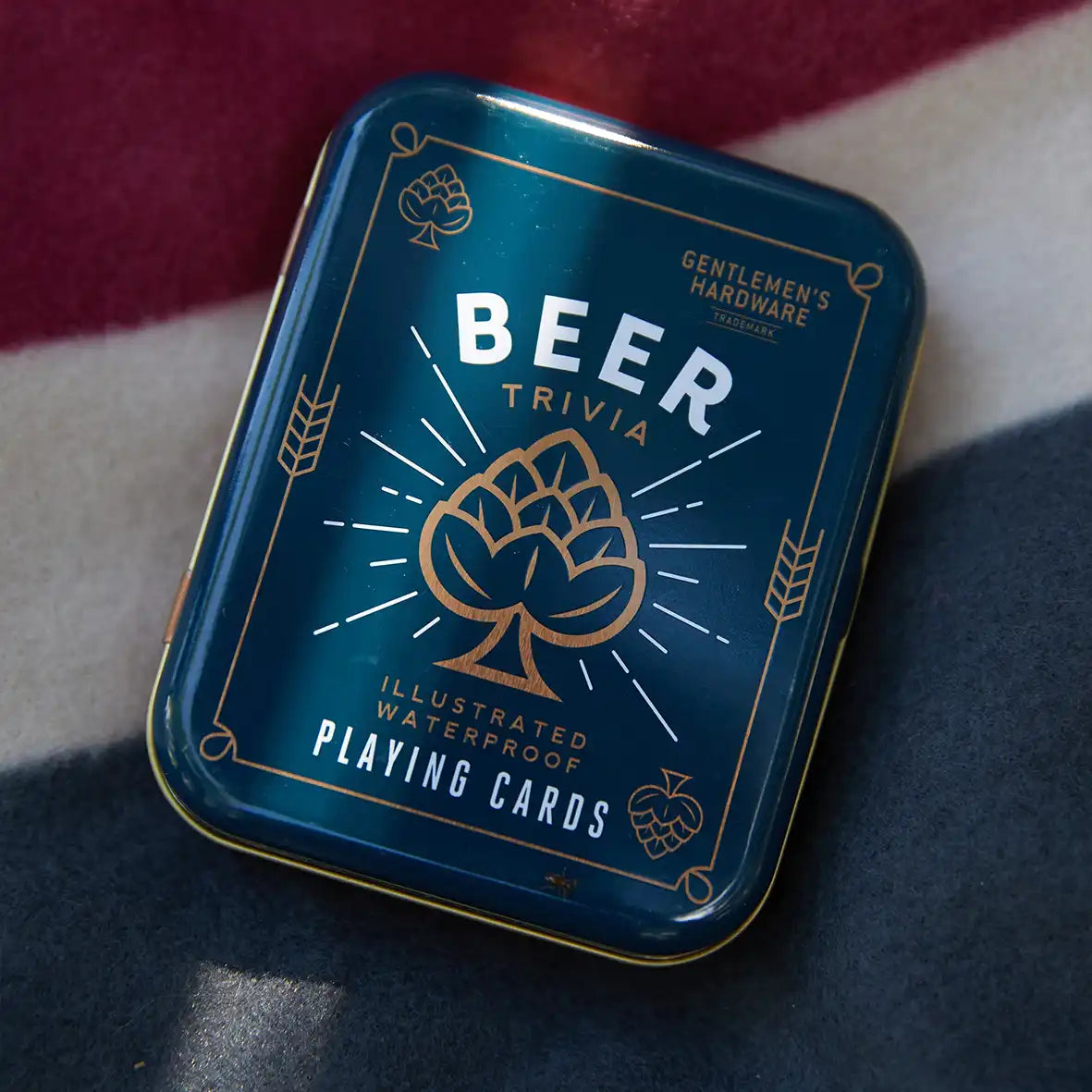 Beer trivia waterproof playing cards