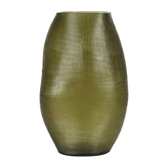 Globewest tall boden form vase large olive