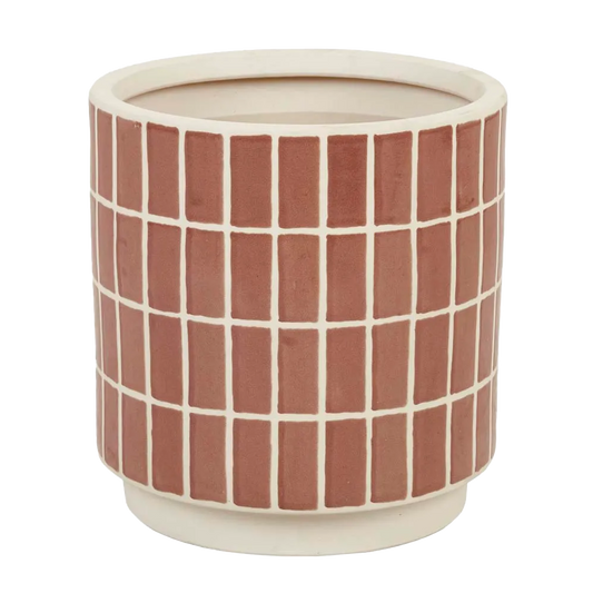 Hanson Alo planter cocoa 45cm