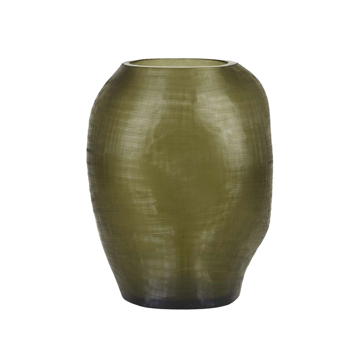 Globewest medium Boden form vase 27cm olive
