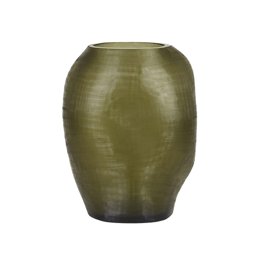 Globewest medium Boden form vase 27cm olive