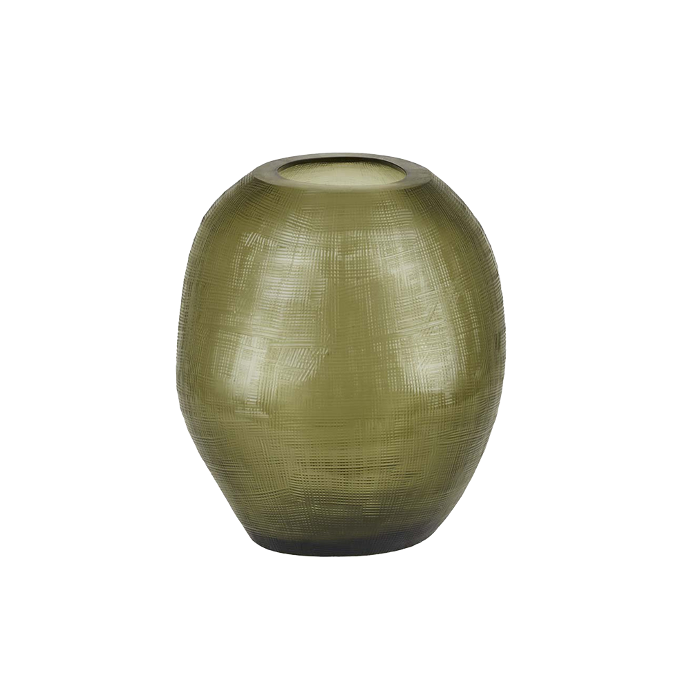 Globewest small Boden form vase 15cm olive