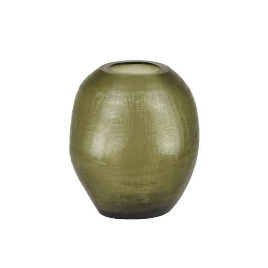 Globewest small Boden form vase 15cm olive