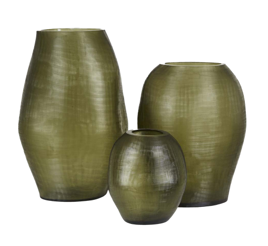 Globewest medium Boden form vase 27cm olive