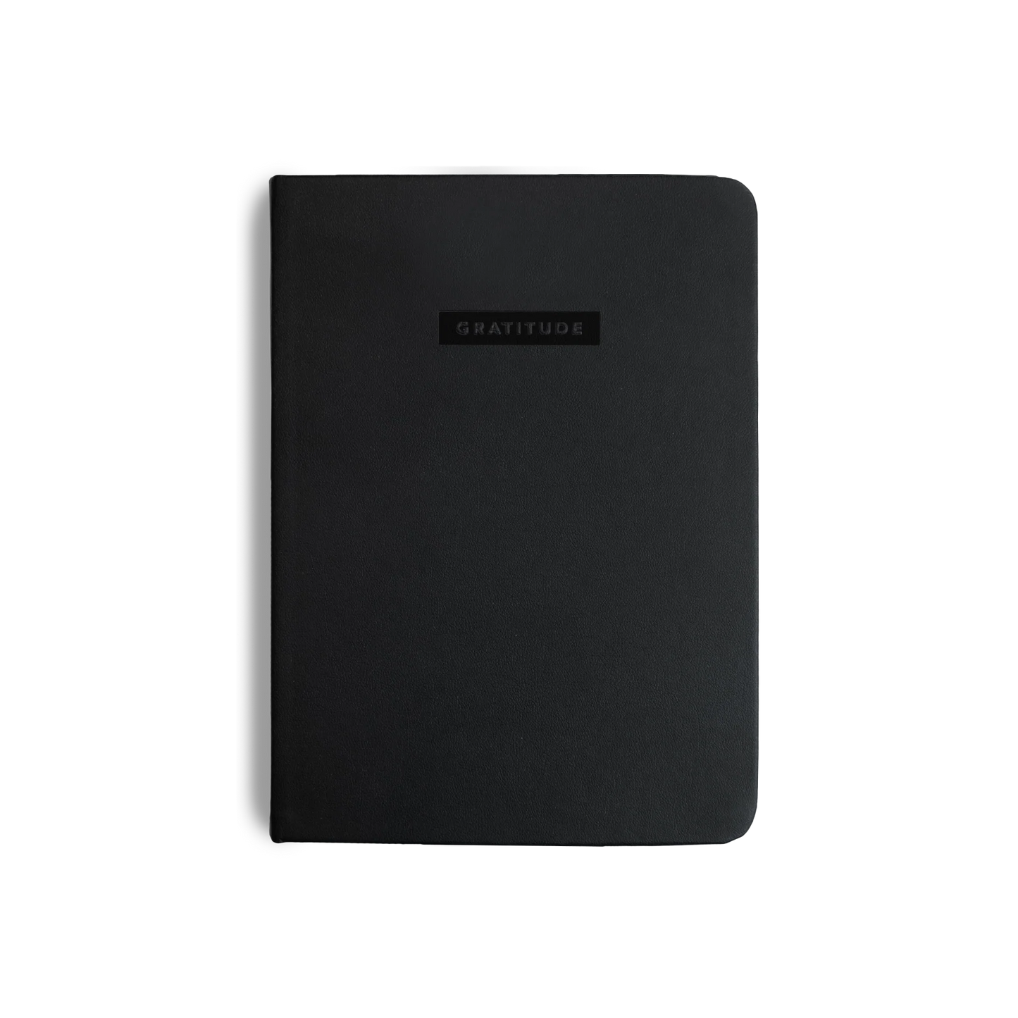 Gratitude soft cover journal black B6