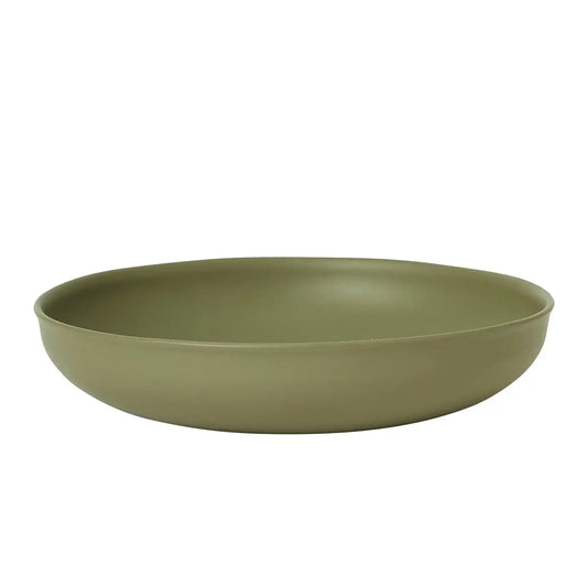 Halo large low serving bowl 36cm fennel