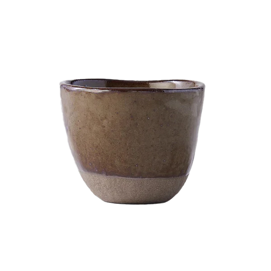 Organic shaped cup 200mls hazel
