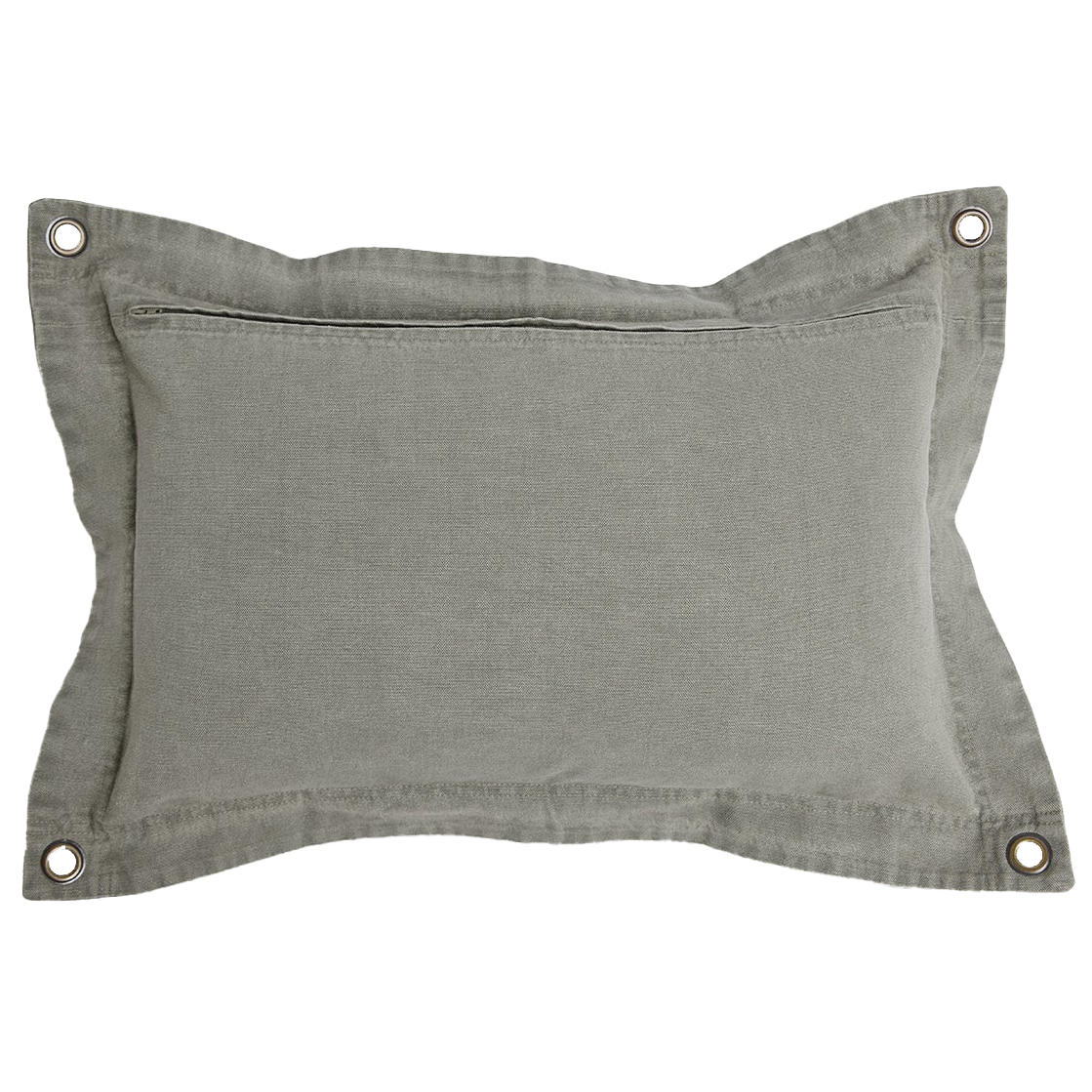 Pony Rider Lil Highlander cushion cover 55 x 35cm olive grey