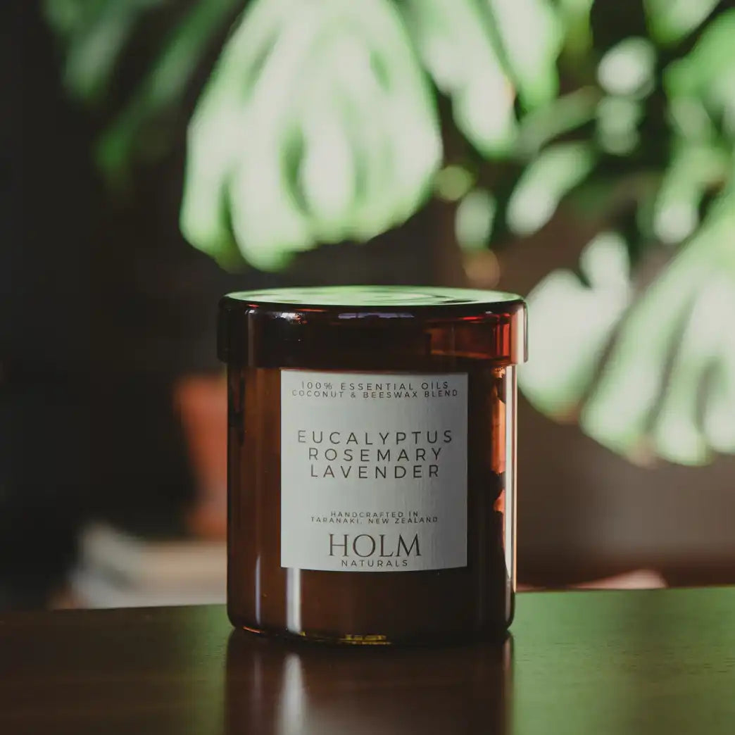 Holm scented candle eucalyptus, rosemary & lavender