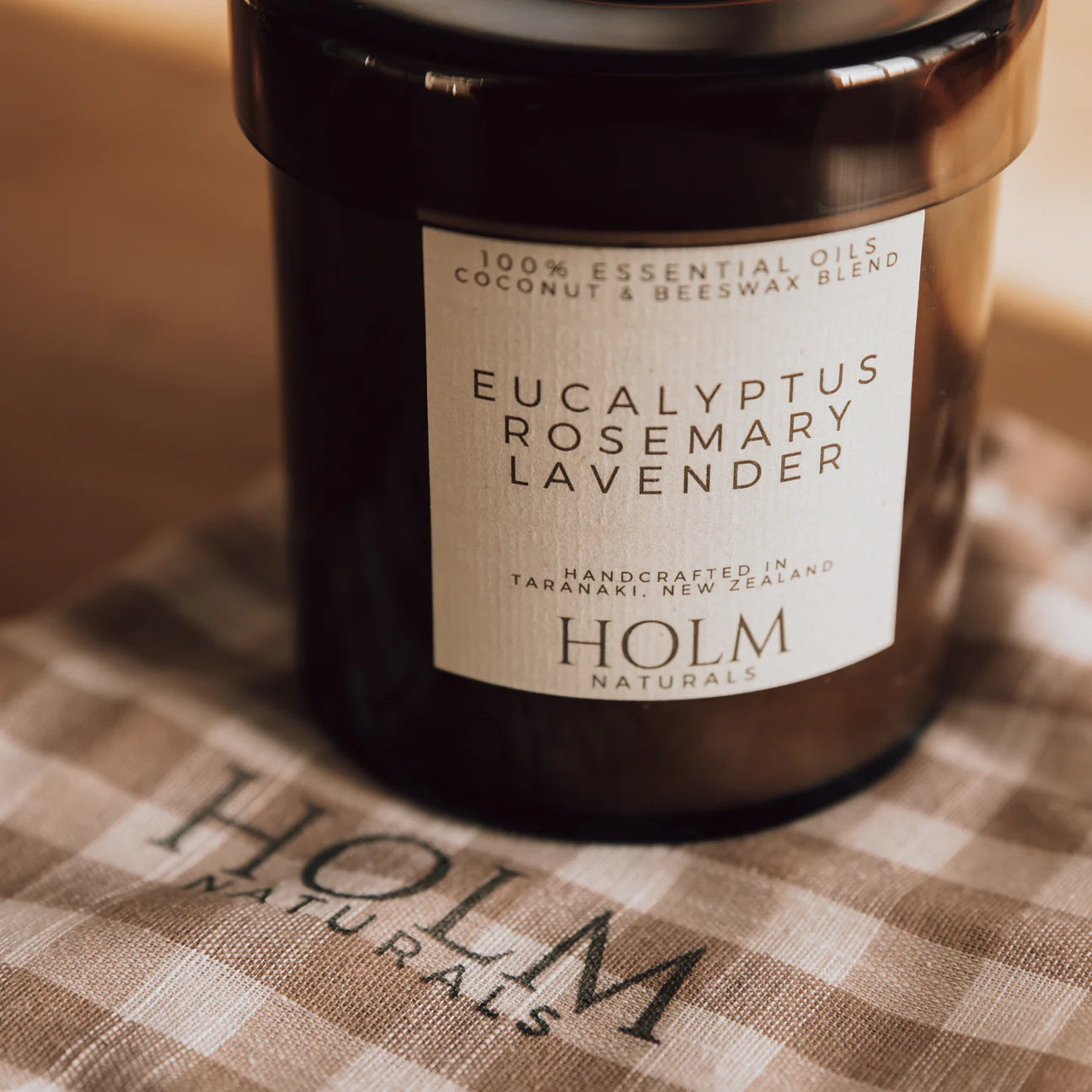 Holm scented candle eucalyptus, rosemary & lavender