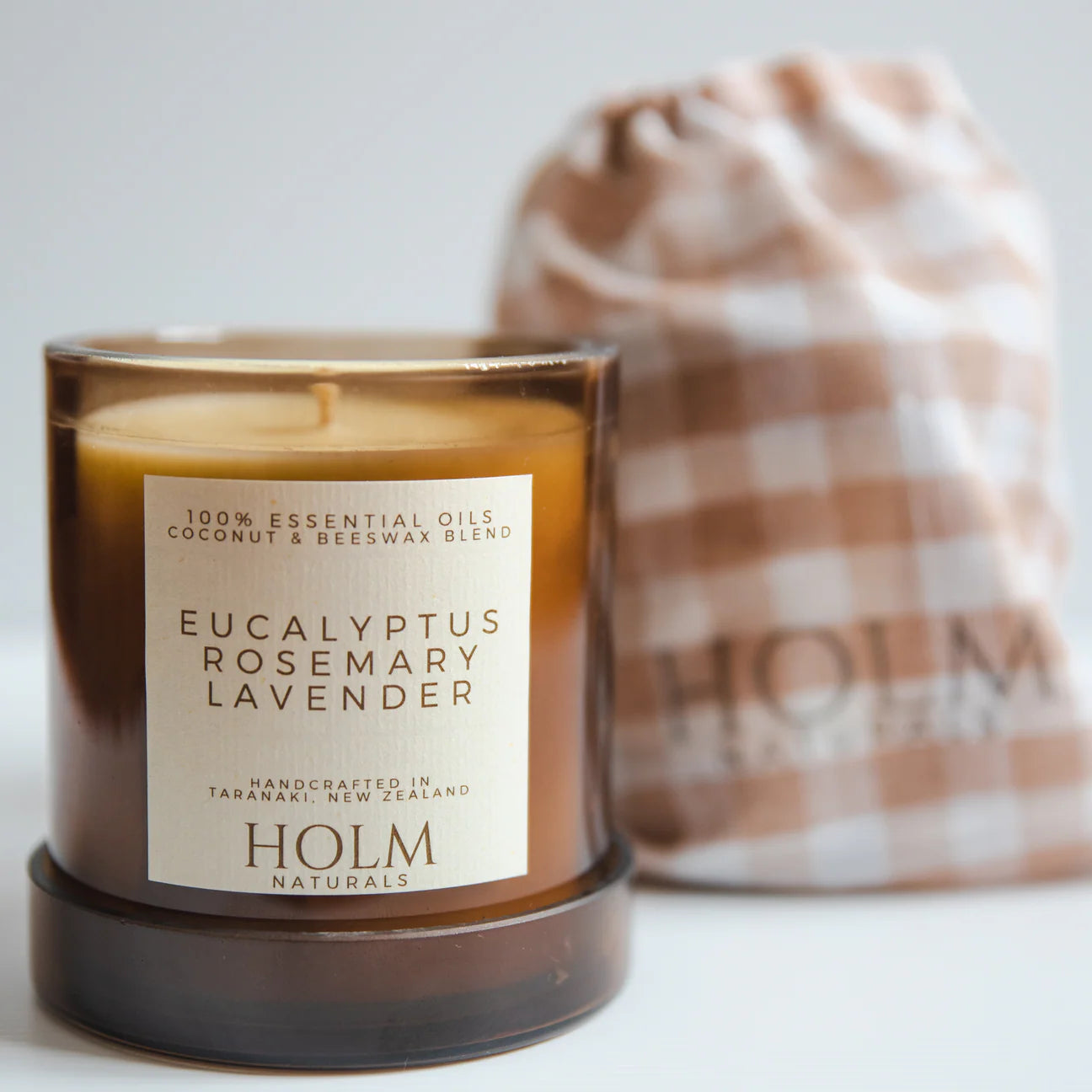 Holm scented candle eucalyptus, rosemary & lavender