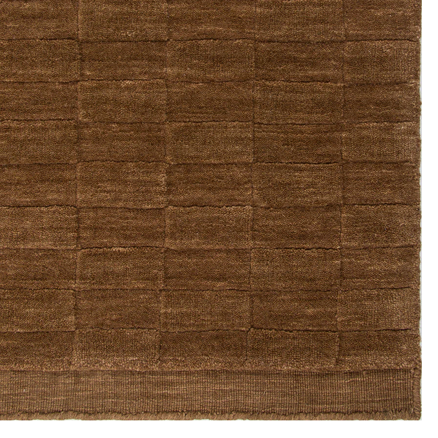 Hugo NZ wool rug toffee