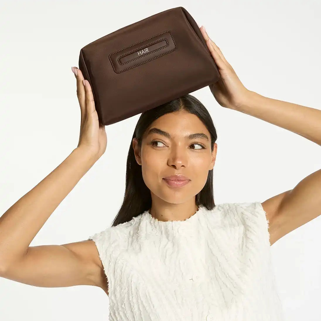 Hunter toiletry bag medium truffle