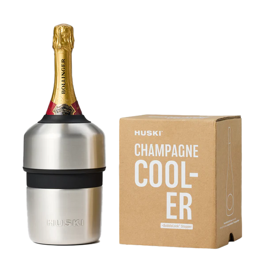 Huski champagne cooler brushed stainless