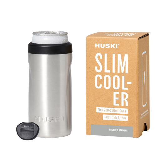 Huski slim can cooler stainless