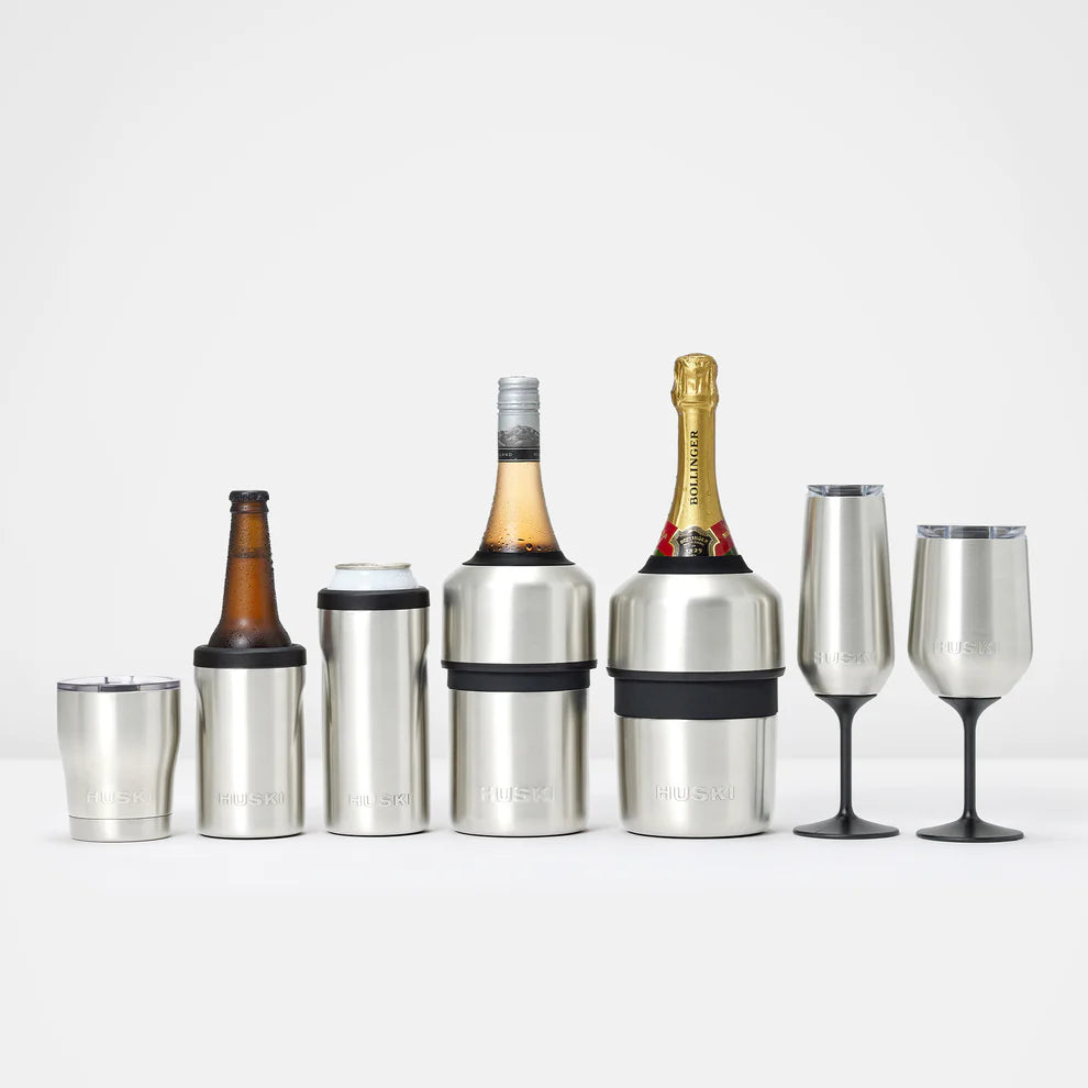 Huski wine cooler stone grey
