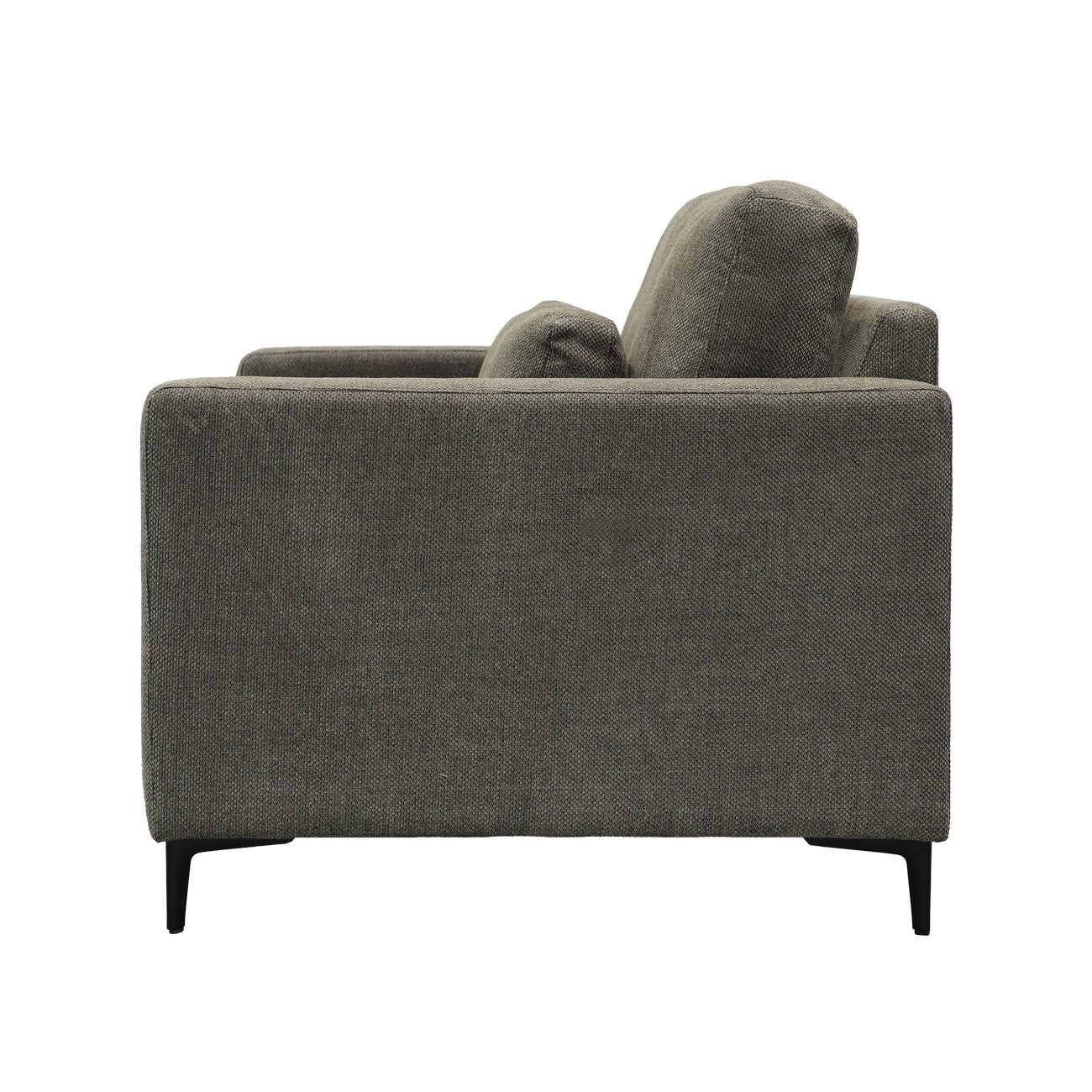 Isle two-tone armchair khaki