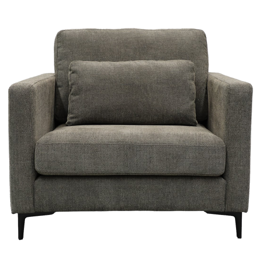 Isle two-tone armchair khaki