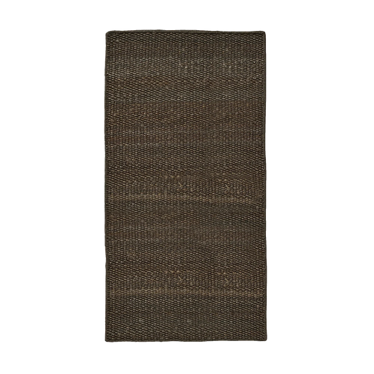 Ivano handwoven jute door mat 120cm graphite
