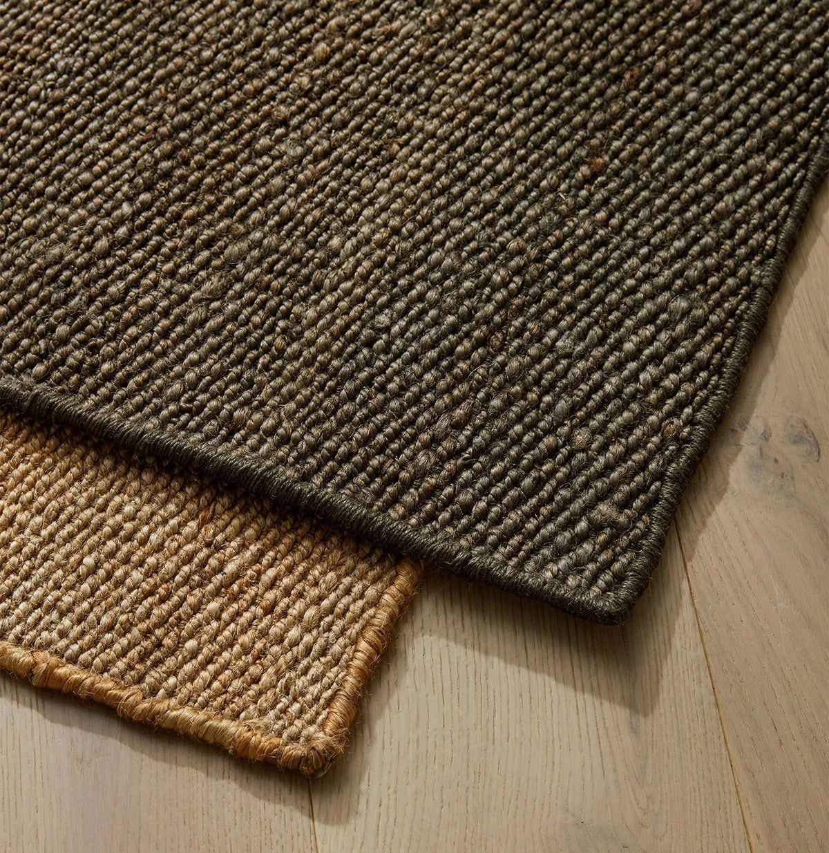 Ivano handwoven jute door mat 120cm graphite