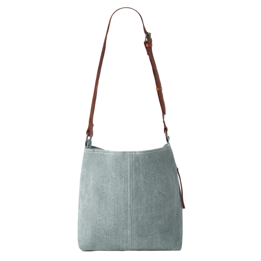 JuJu & Co jute slouchy bag blue