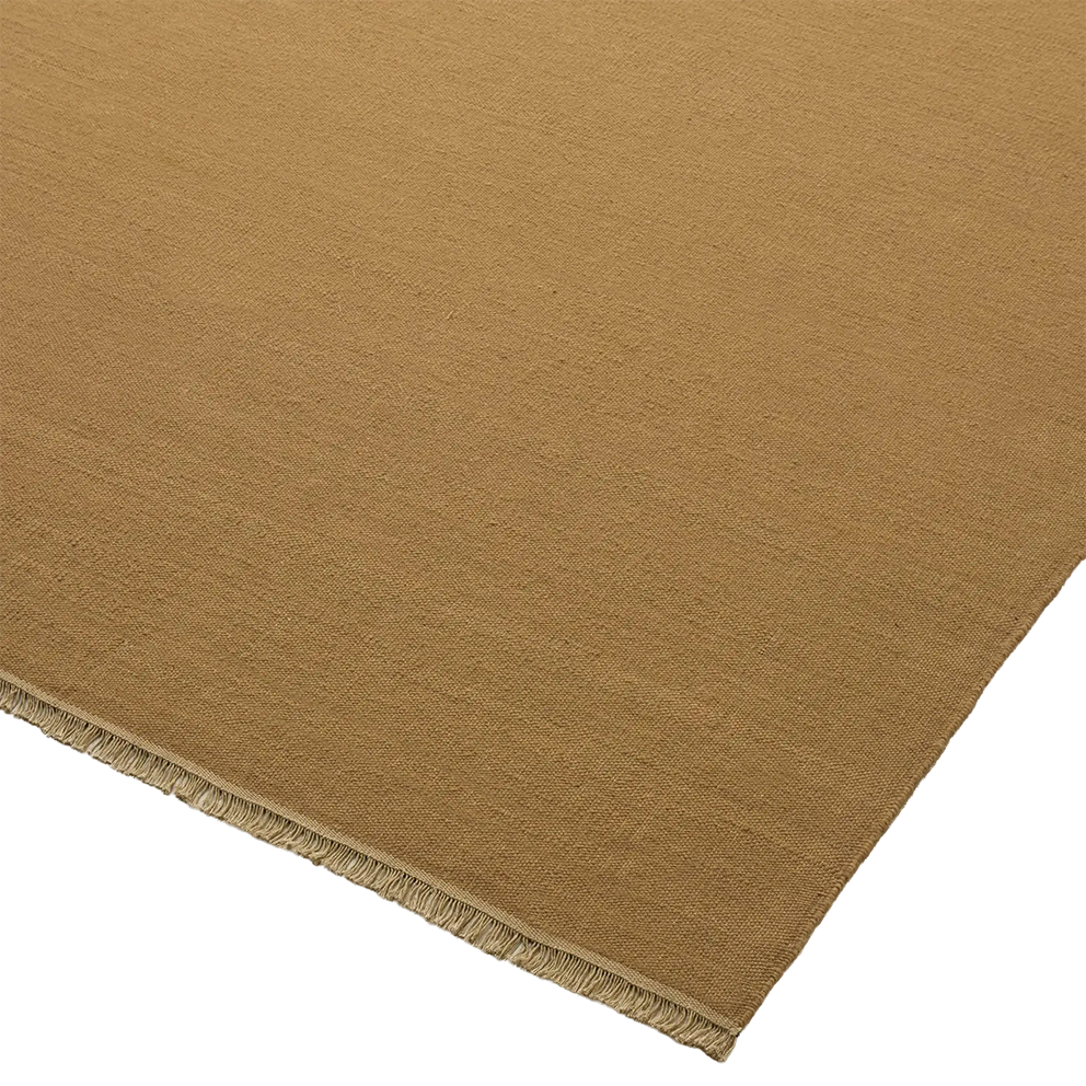Jacqueline wool rug brulee