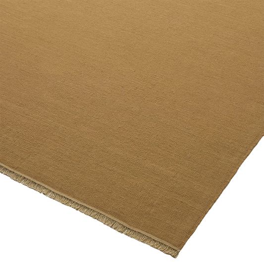 Jacqueline wool rug brulee
