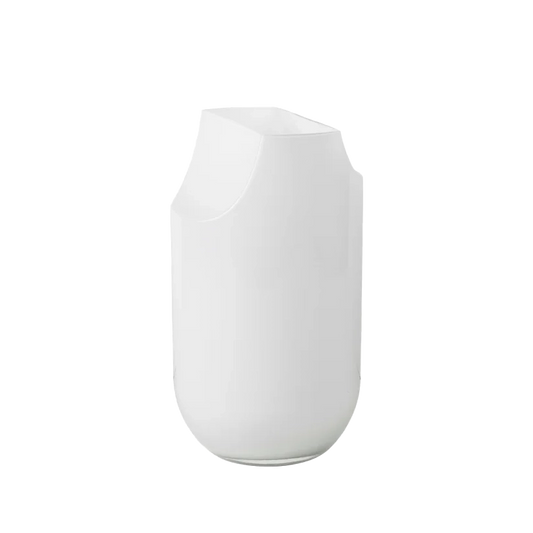 Kristina Dam serif vase opal white
