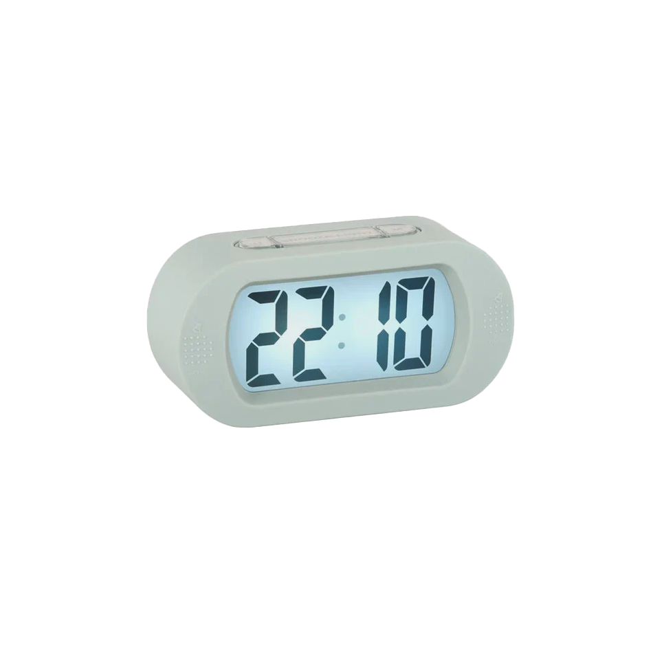 Karlsson alarm clock gummy soft blue