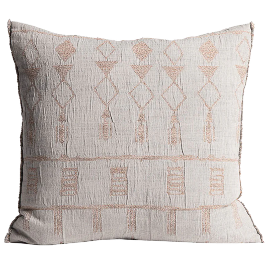 Kasumi reversible jacquard weave cushion cover 50cm