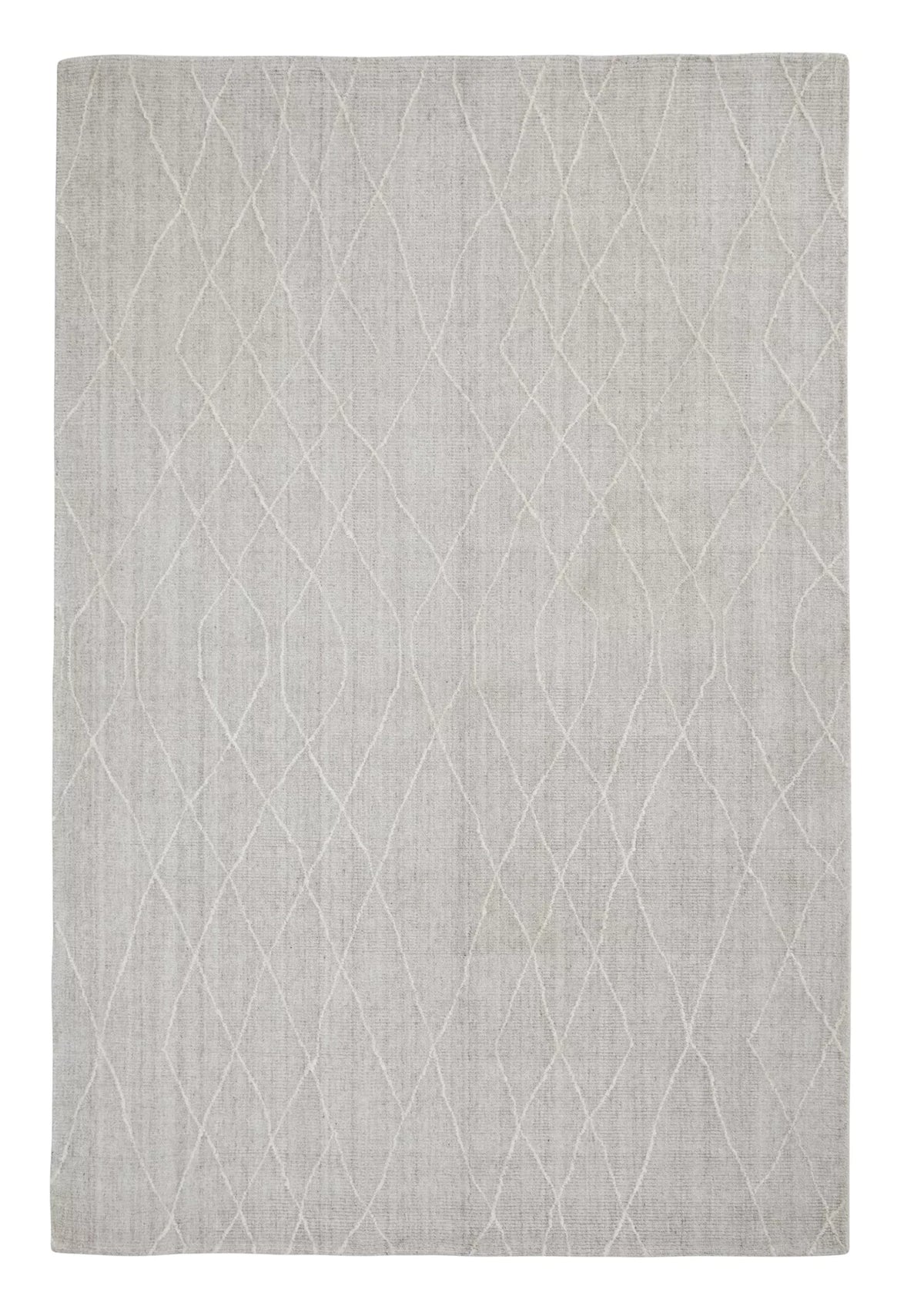 Katari wool blend rug moon 200 x 300cm